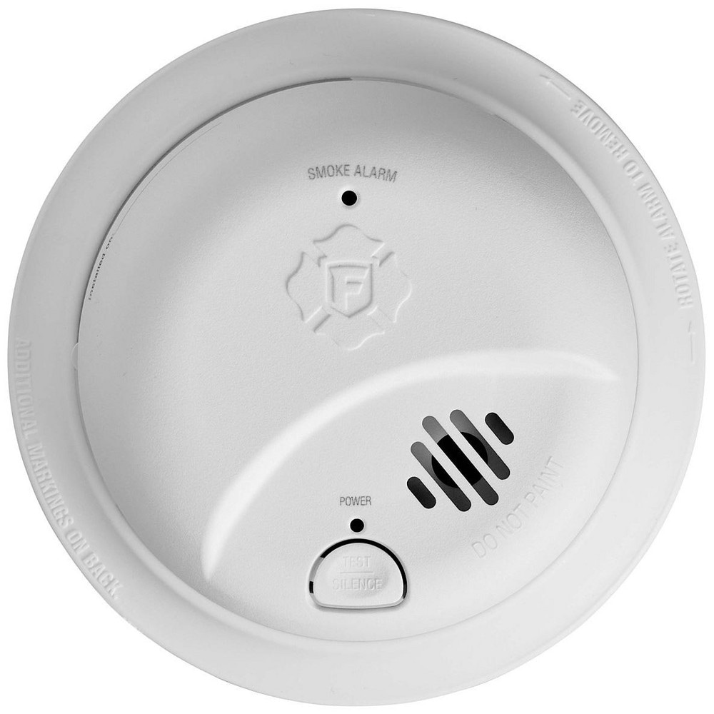 Smoke & Carbon Monoxide (CO) Alarms, Alarm Type: Smoke , Sensor Type: Ionization , Mount Type: Ceiling, Wall , Interconnectable: Non-Interconnectable  MPN:1046858