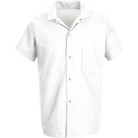 Chef Designs Cook Shirt White 65 Polyester/35 Cotton XL 5020WHSSXL