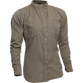 DRIFIRE® Women's Flame Resistant DH Air™ Work Shirt S Short Khaki SHR-DHKW-SMSH