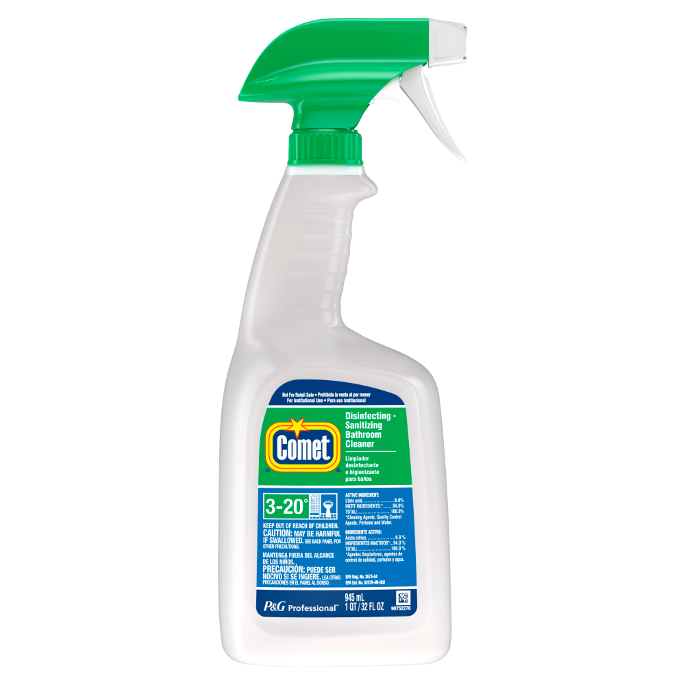 Comet Professional Multi-Purpose Disinfecting Bathroom Cleaner Spray, 32 Oz (Min Order Qty 6) MPN:19214