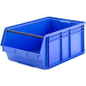 SSI Schaefer Plastic Stacking Bin Hopper Front 28-1/4