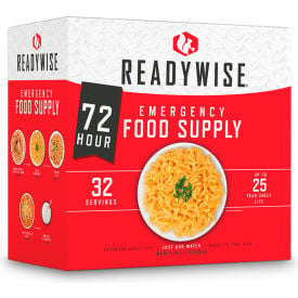 ReadyWise 01-142 72 Hour Emergency Food Supply 34 Servings 01-142