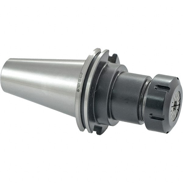 Collet Chuck: 3 to 26 mm Capacity, ER Collet, Taper Shank MPN:7-188-545