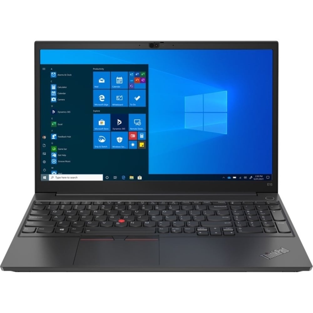 Lenovo ThinkPad E15 G3 20YG003FUS 15.6in Laptop - AMD Ryzen 5 5500U Hexa-core (6 Core) 2.10 GHz - 16 GB  - 8 GB On-board Memory - 256 GB SSD - Black  - Windows 10 Pro - AMD Radeon Graphics - 10.30 Hours Battery MPN:20YG003FUS