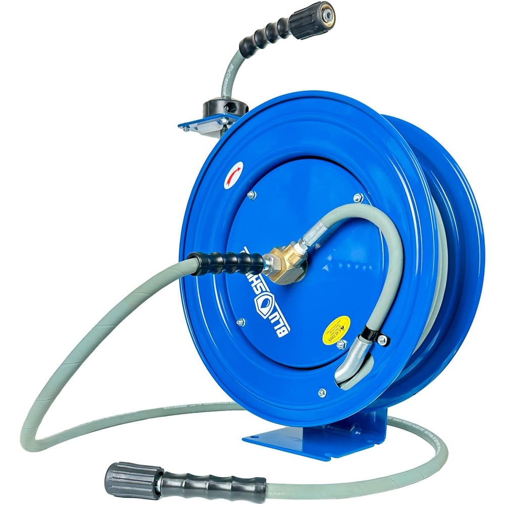 Hose Reels, Drive Type: Auto-Retractable , Reel Type: Open , Hose Length (Feet): 100.00  MPN:PWRDA14100-NM