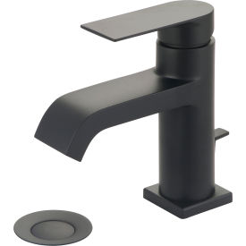 Olympia i4 L-6090-MB Single Lever Bathroom Faucet with Pop-Up Matte Black L-6090-MB