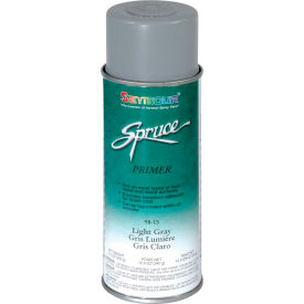 Spruce General Use Spray Paint 16 Oz. Light Gray 12 Cans/Case - 98-15 98-15