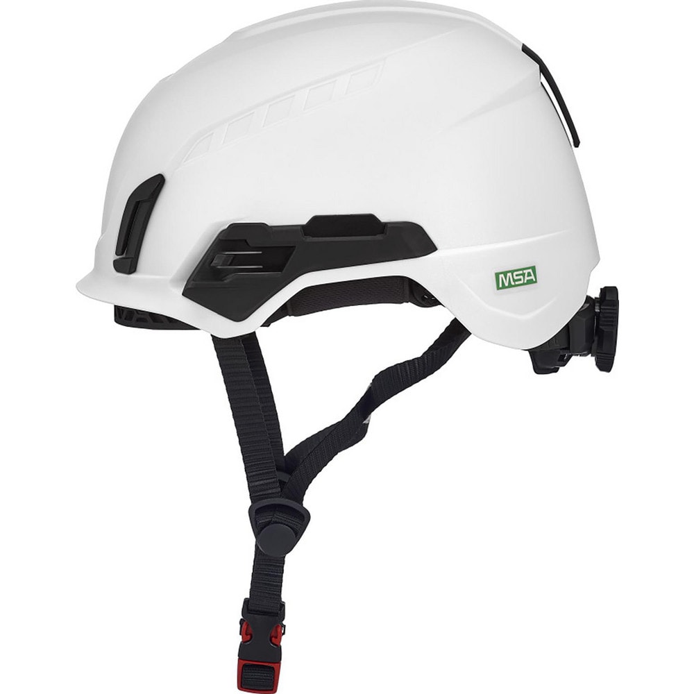 Hard Hats, Hard Hat Style: Climbing , Color: White , Adjustment Type: Ratchet , Application: Construction, Oil and Gas, Mining, Impact-Resistant MPN:10242635