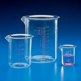 Beaker PMP (TPX) Molded Graduations 3000mL 601330-1