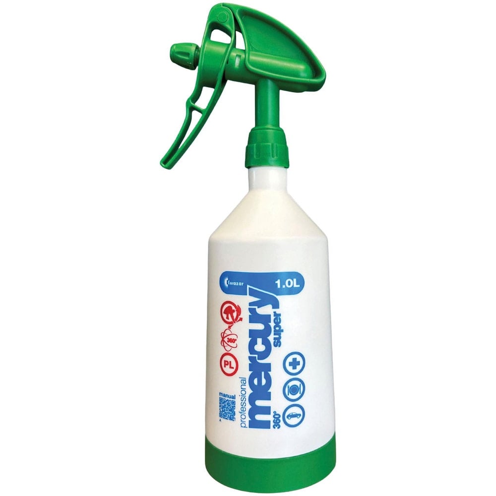 Spray Bottles & Triggers, Product Type: Spray Bottle with Trigger , Dispensing Type: Mist , Container Capacity: 1 L , Bottle Material: Plastic  MPN:084524