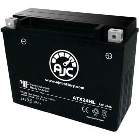 AJC Battery BRP (Can-Am) Spyder (RS) 998CC Motorcycle Battery (2008-2016) 23 Amps 12V I Terminals AJC-PS-ATX24HL-520241