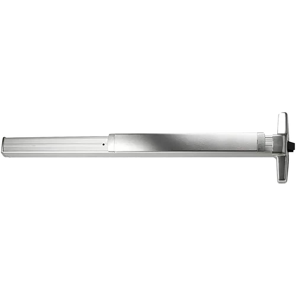 Push Bars, Material: Metal , Locking Type: Exit Device Only , Finish/Coating: Satin Chrome , Maximum Door Width: 3ft , Minimum Door Width: 2.33ft  MPN:CD33ANL-OP 3 26