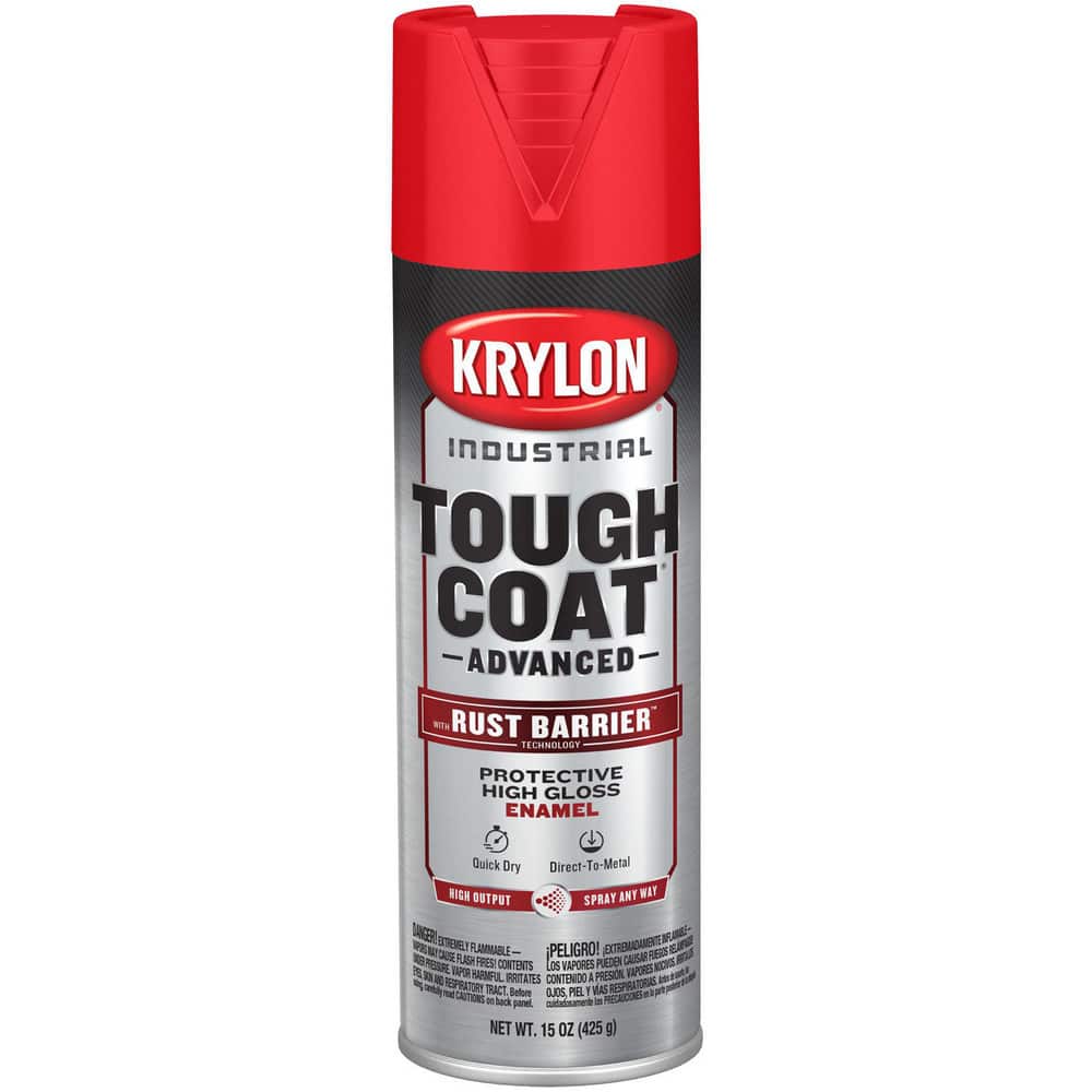 Spray Paints, Product Type: Rust-Preventive Acrylic Alkyd Enamel , Type: Acrylic Alkyd Enamel Spray Paint , Color: Bright Red , Finish: Gloss  MPN:K00649008