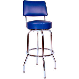 Richardson Seating Swivel Barstool with Backrest - 24