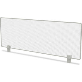 Linea Italia® Translucent Polycarbonate Desktop Partition Privacy Panel 47