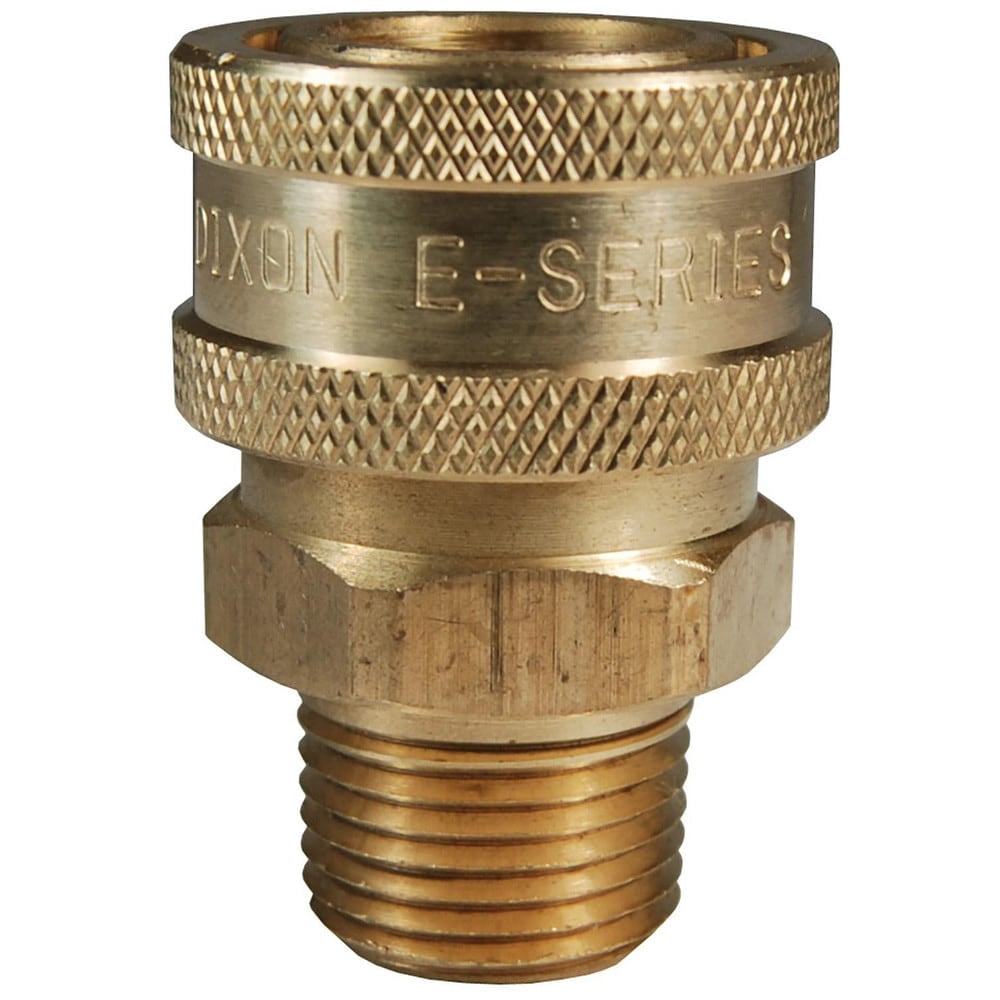 Hydraulic Hose Fittings & Couplings, Type: E-Series Straight Through Male Threaded Coupler , Fitting Type: Coupler  MPN:3EM3-B