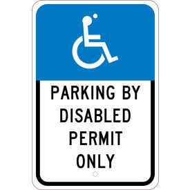 NMC TMS312J Traffic Sign Reserved Parking Permit Florida 18