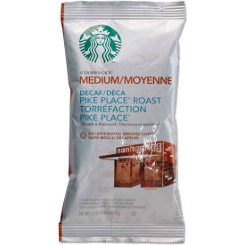 Starbucks® Coffee Pike Place Decaf 2 1/2 oz Packet 18/Box 011023061