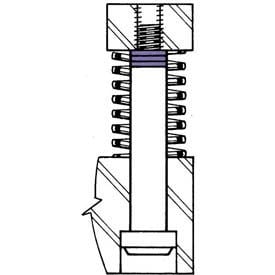 12mm I.D. x 16mm O.D. x 0.50mm Shoulder Screw Lengthening Shim (Pack of 25) - Made In USA 26525