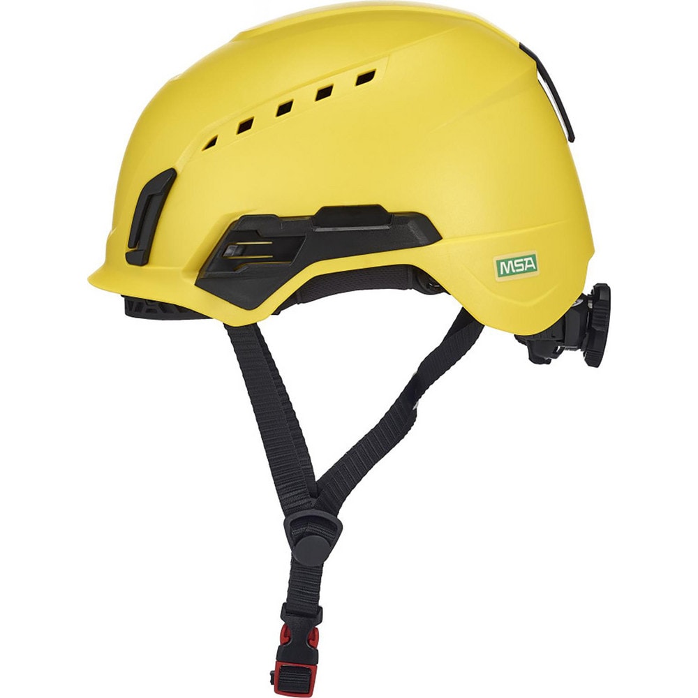 Hard Hats, Hard Hat Style: Climbing , Color: Yellow , Adjustment Type: Ratchet , Application: Construction, Oil and Gas, Mining, Impact-Resistant MPN:10242631