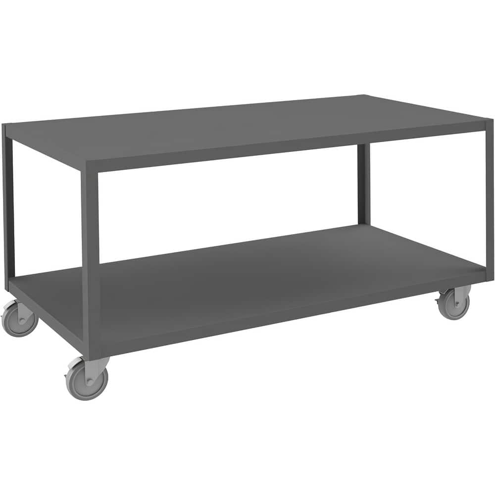 Mobile Work Benches, Type: High Deck Portable Table , Bench Type: High Deck Portable Table , Depth (Inch): 60-1/4 , Load Capacity (Lb. - 3 Decimals): 1200.000  MPN:HMT-3060-2-4SWB