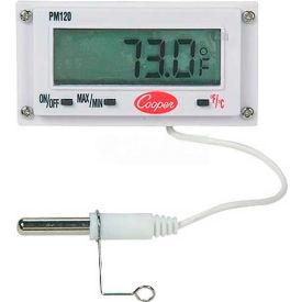 Cooper-Atkins® Mini Rectangular Panel Thermometer Pm120-0-8 PM120-0-8