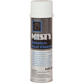 Misty Stainless Steel Cleaner 15 oz. Aerosol Can 12 Cans - 1001541 1001541