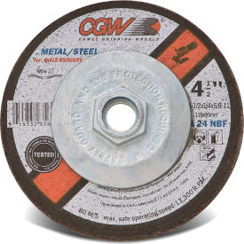 CGW Abrasives 35623 Depressed Center Wheel 4-1/2