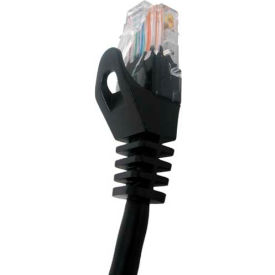 Vertical Cable 092-624/10BK CAT5e Snagless Molded Patch Cable 10 ft. (3 meter) Black 092-624/10BK