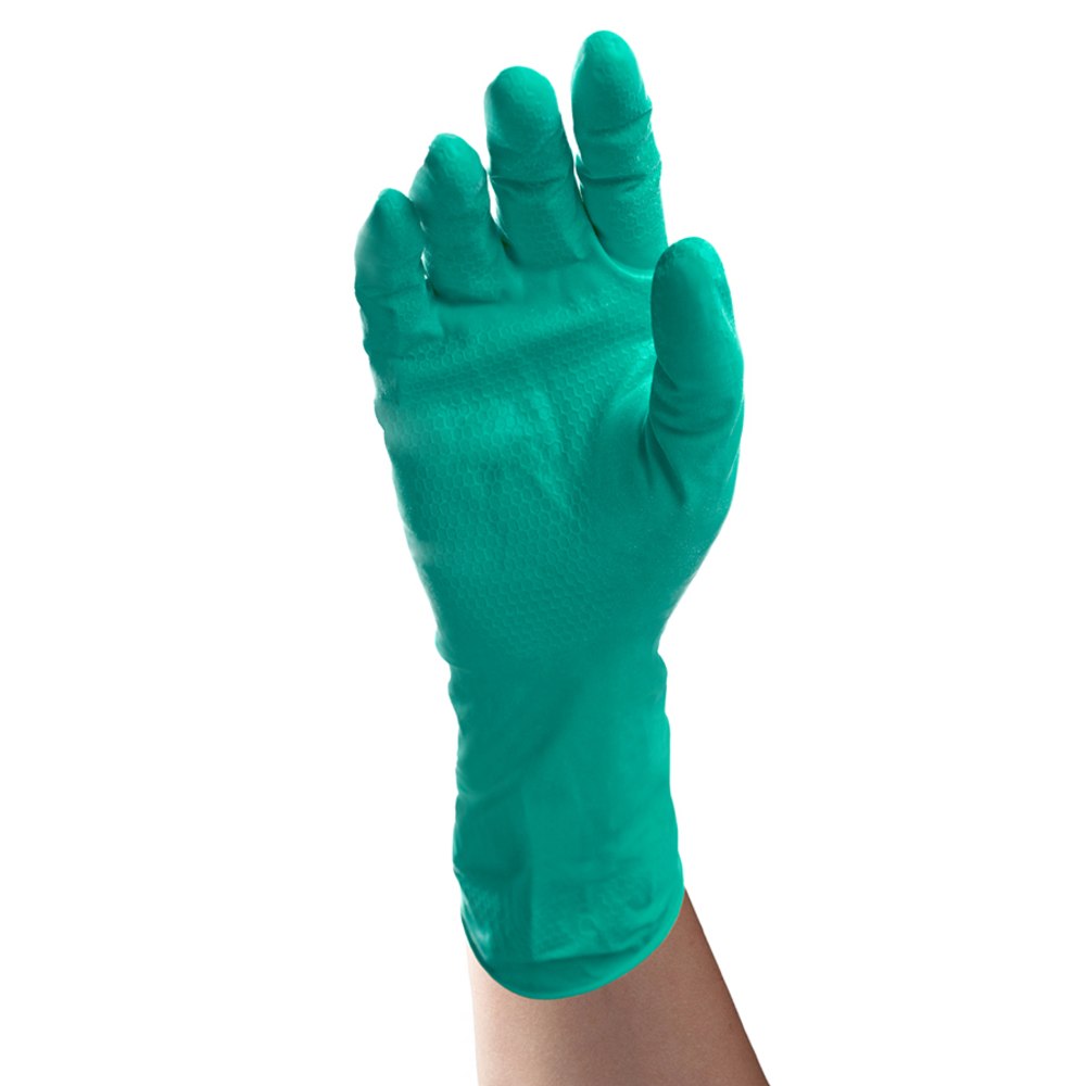 Tronex Premium Gauge Unlined Nitrile Gloves, Small, Green, Pack Of 144 Gloves MPN:9500-10