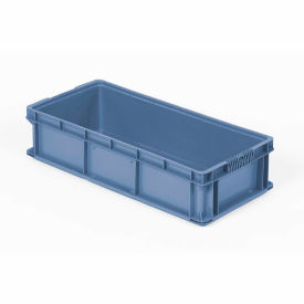 ORBIS Stakpak NXO3215-7 Plastic Long Stacking Container 32 x 15 x 7-1/2 Blue NXO3215-7BLUE