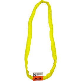 Lift America Round Sling Endless SP90 X 20' Yellow Vertical Capacity 8400 LBS (S201023) SP90YELX20LA