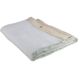 Jackson Safety® Uncoated Fiberglass Welding Blanket 6'W x 8'H 18 oz. Fabric White 36305