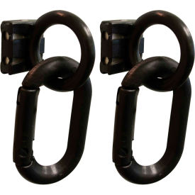 Mr. Chain Magnet Ring/Carabiner Kit Black 2 Pack 03721