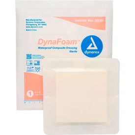 Dynarex DynaFoam™ Waterproof Bordered Foam Dressing 6