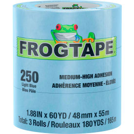 FrogTape® Performance Grade Moderate Temp Masking Tape Light Blue 48mm x 55m - Case of 24 105329