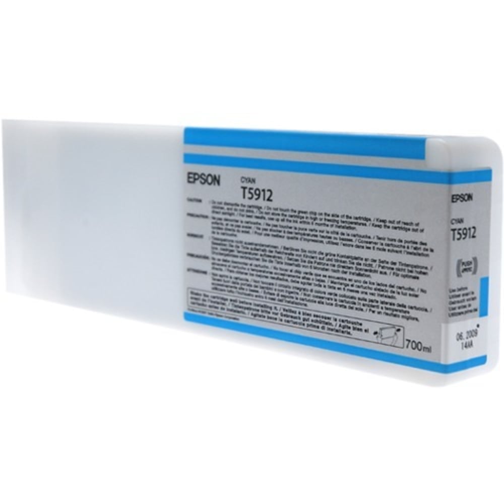 Epson Cyan Ink Cartridge - Inkjet - Cyan MPN:T591200