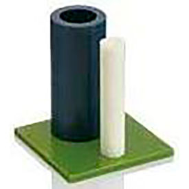 Professional Plastics Green Oil-Filled Cast Nylon Tube 3.500