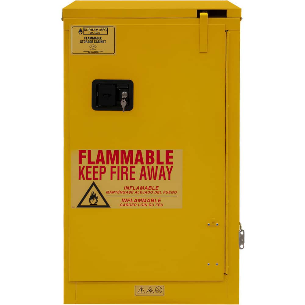 Safety Cabinets, Door Type: Self Closing , Mount Type: Benchtop , Hazardous Chemical Type: Non-Combustible , Cabinet Style: Standard, Double Wall  MPN:1016S-50