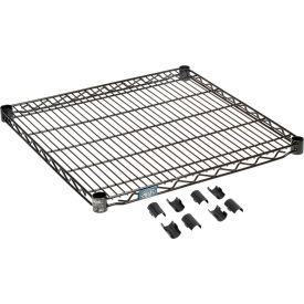 Nexel® S2424B Black Epoxy Wire Shelf 24