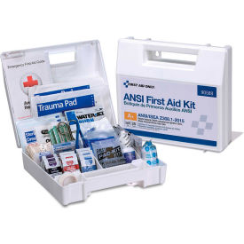 First Aid Only™ 90589 First Aid Kit 25 Person ANSI Compliant Class A+ Plastic Case 90589