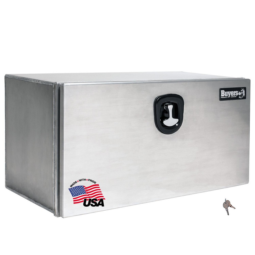 Truck Tool Storage Units, Type: Underbody Box , For Use With: Tool Storage , Storage Capacity (Cu. Ft.): 5.62 , Color: Silver , Material: Aluminum  MPN:1706403