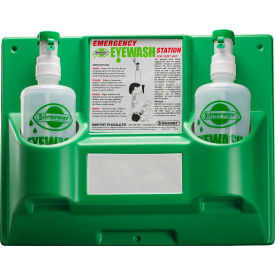 Bel-Art Emergency Eye Wash Safety Station With 2 Empty Bottles 1000ml 64 oz. 248680000