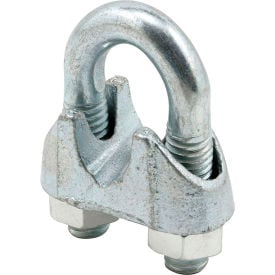 Prime-Line GD 12254 Garage Door Cable Clamps 1/2 Galvanized(Pack of 2) GD 12254