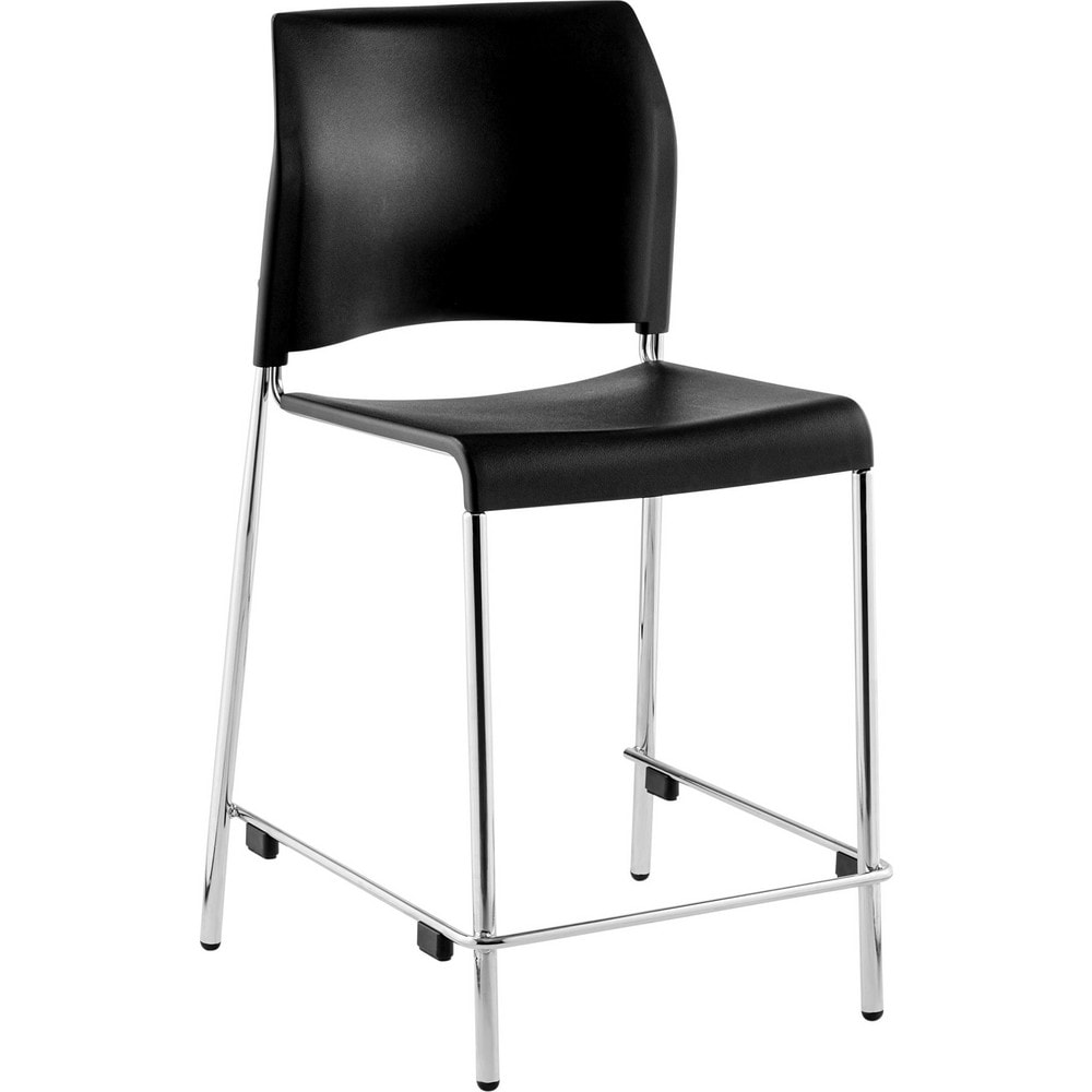 Stationary Stools, Seat Depth: 16.75in , Seat Width: 16.75in , Product Type: Fixed Height Stool, Stool with Back , Base Type: 4 Legs  MPN:8810C-11-10