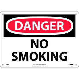 Safety Signs - Danger No Smoking - Rigid Plastic 10