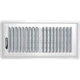 Speedi-Grille White SG-48 FLW Floor Register With 2 Way Deflection 4