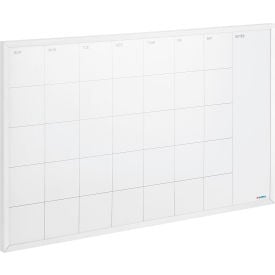 GoVets™ Steel Cubicle Calendar Whiteboard Monthly 24