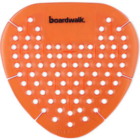 Boardwalk® Gem Urinal Screens Mango Scent Orange 12/Box BWKGEMMAN