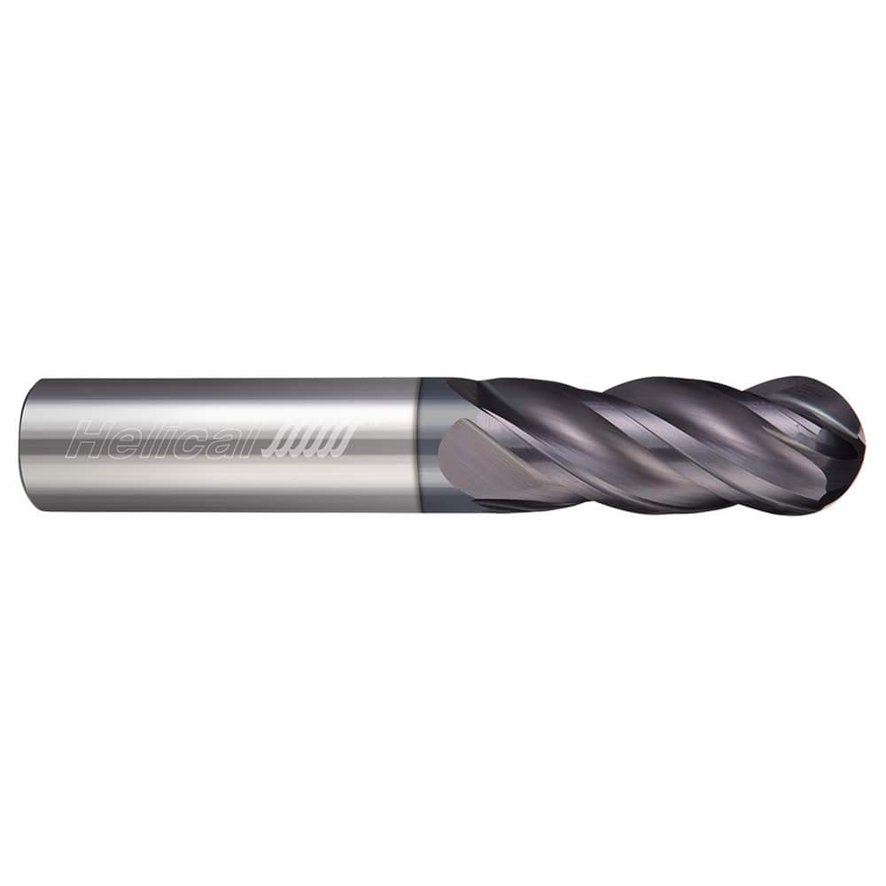 Ball End Mills, Mill Diameter (Inch): 5/32 , Mill Diameter (Decimal Inch): 0.1562 , Number Of Flutes: 4 , End Mill Material: Solid Carbide  MPN:88175